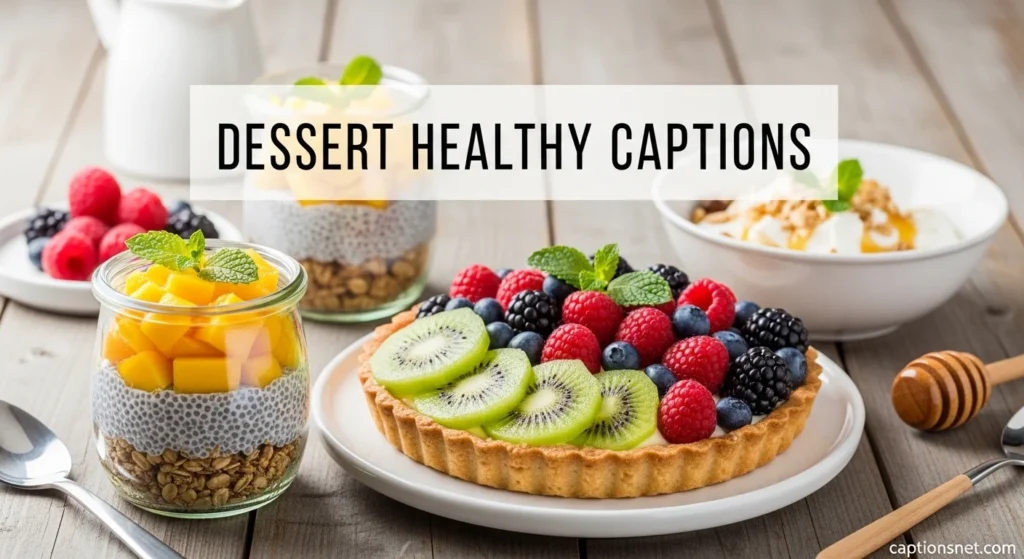 Dessert Healthy Captions