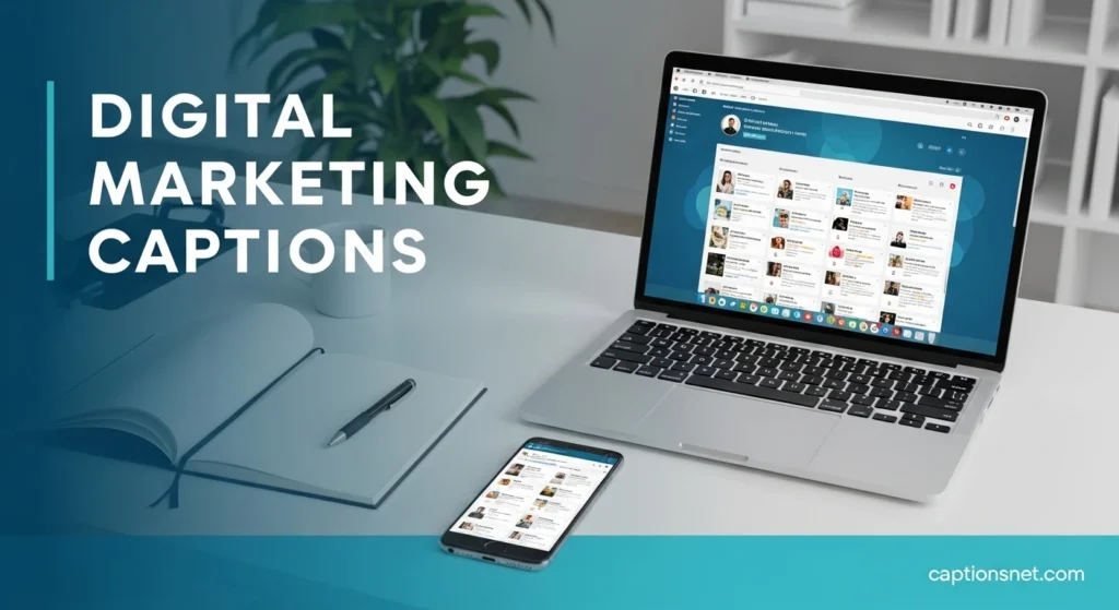 Digital Marketing Captions