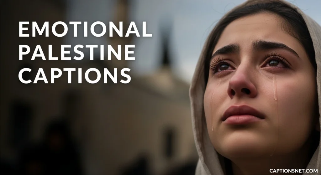 Emotional Palestine Captions