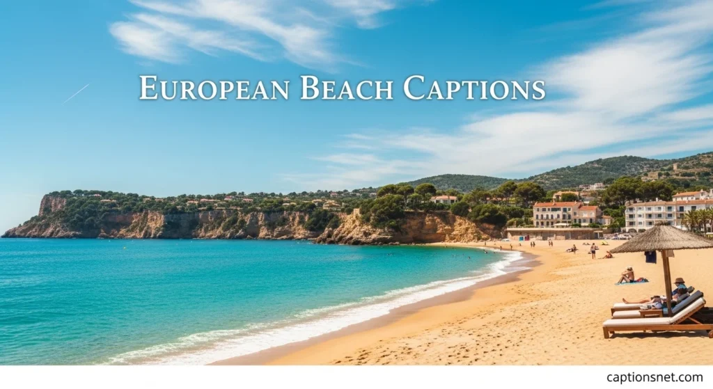 European Beach Captions