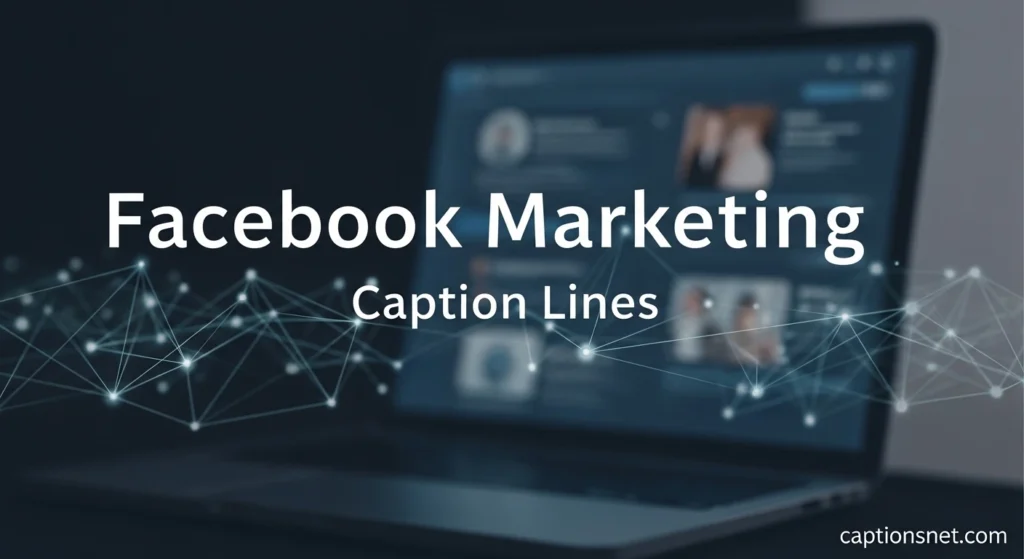 Facebook Marketing Caption Lines