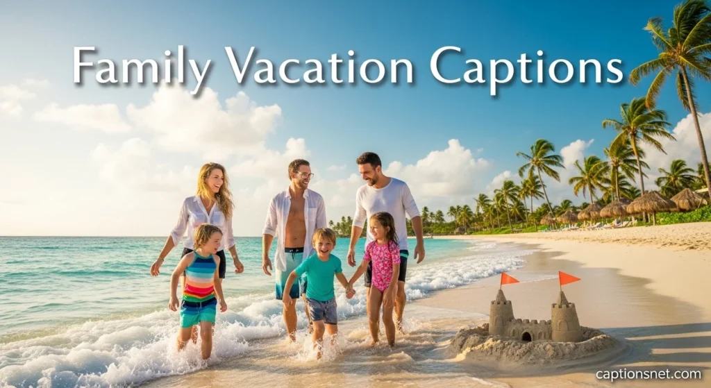 Family Vacation Captions