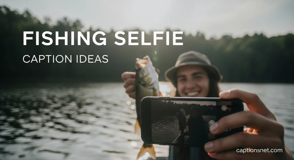 Fishing Selfie Caption Ideas