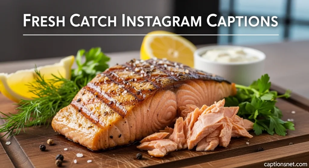 Fresh Catch Instagram Captions