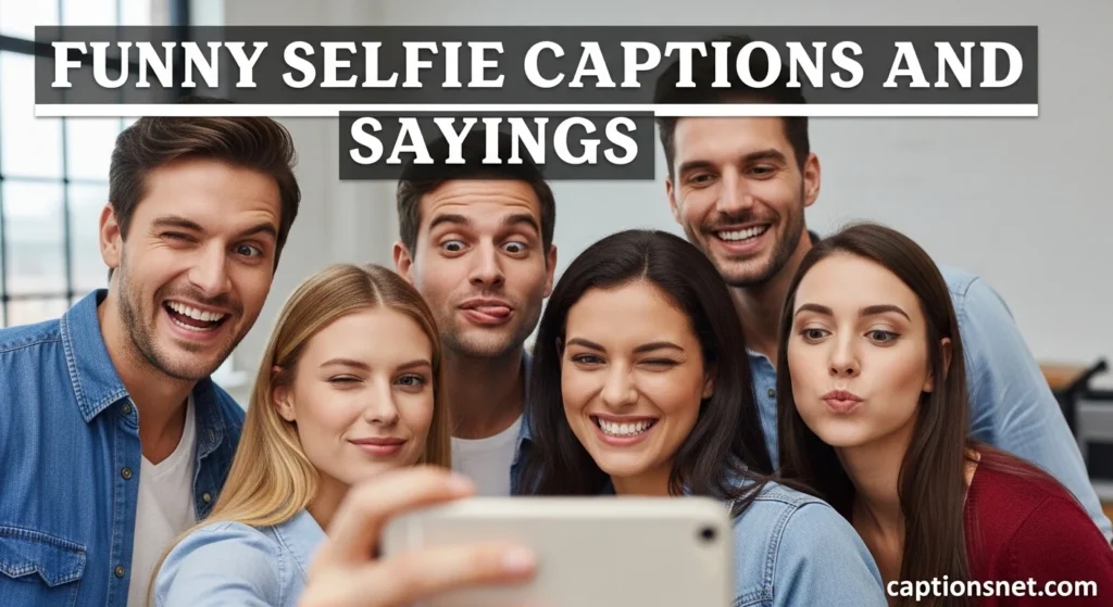 Funny Selfie Captions and Sayings