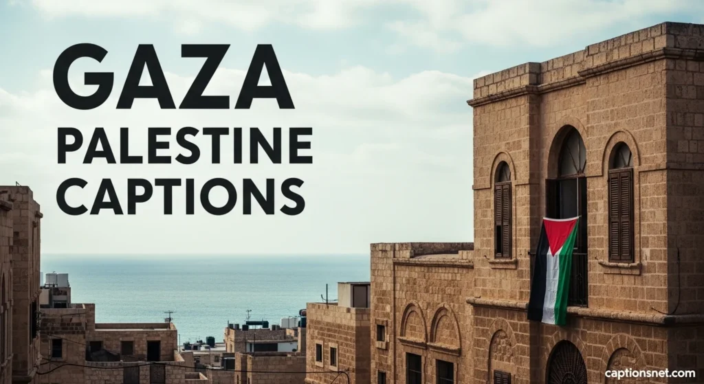 Gaza Palestine Captions