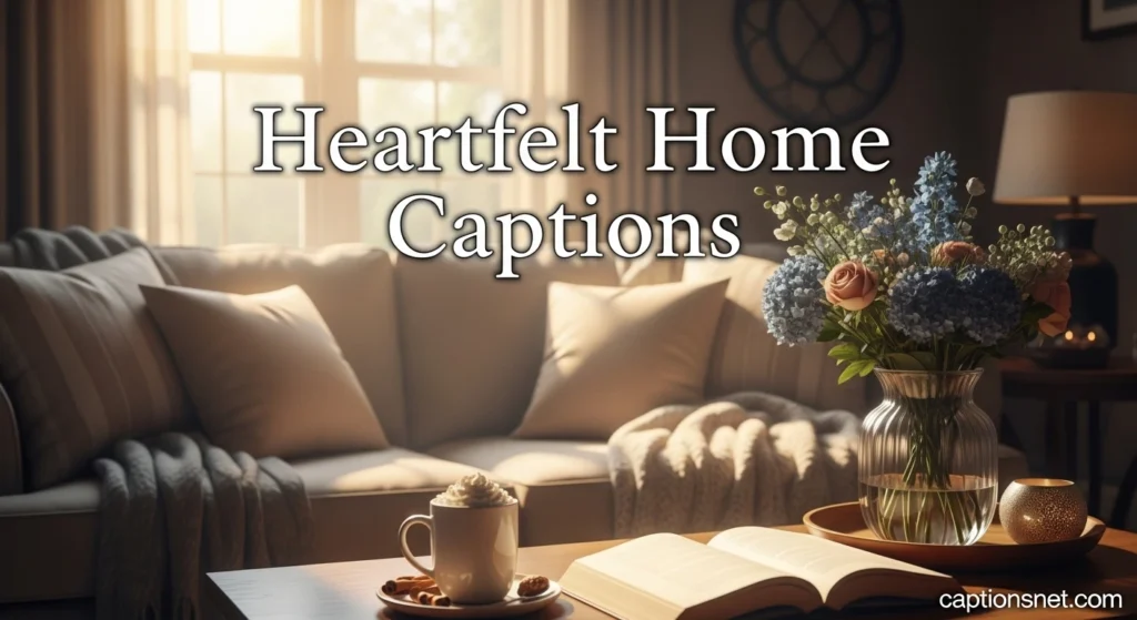 Heartfelt Home Captions