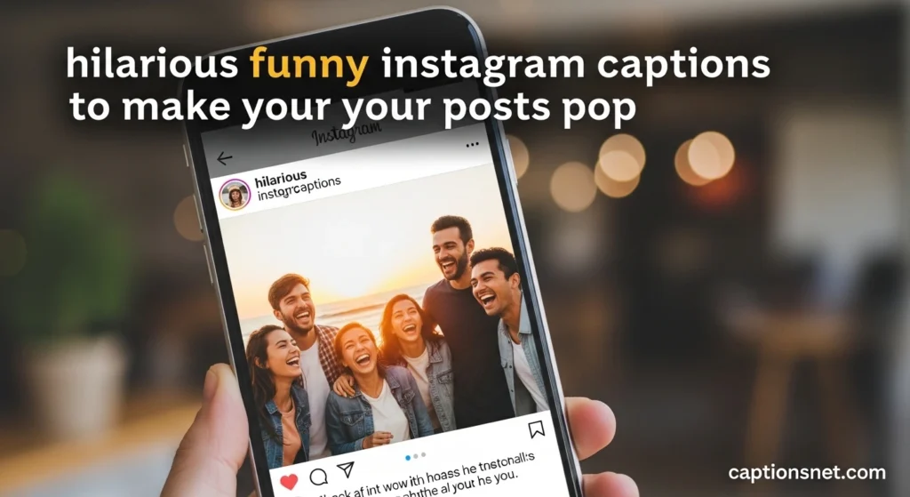 hilarious funny instagram captions to make your posts pop