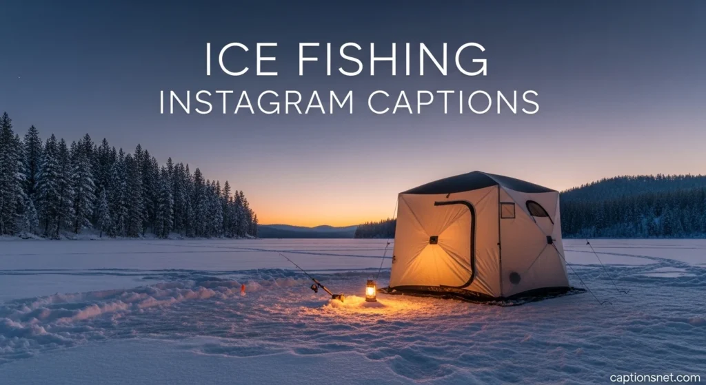Ice Fishing Instagram Captions