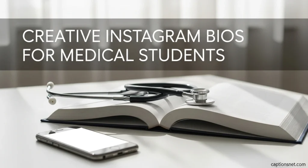 Creative Instagram Bios for Medical Students