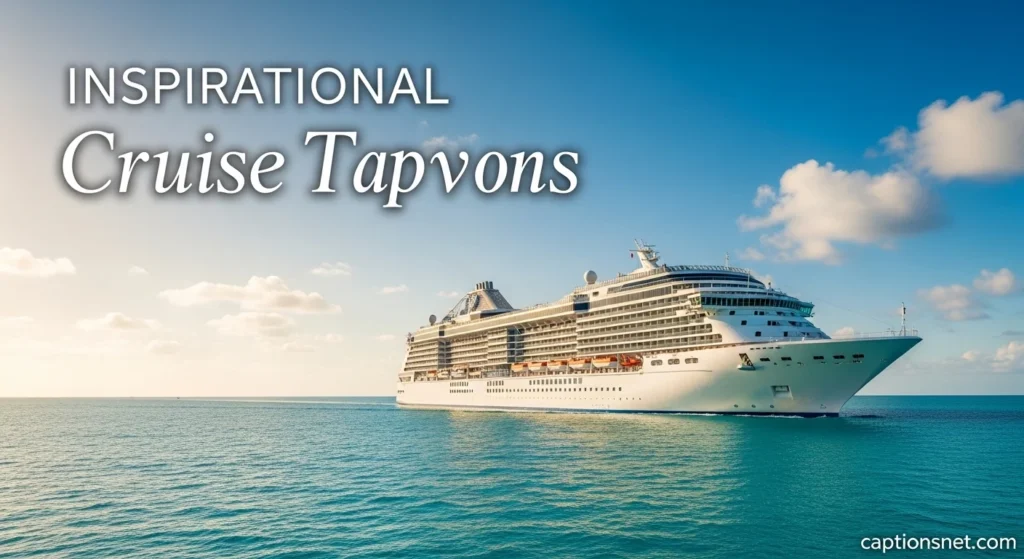 Inspirational Cruise Travel Captions