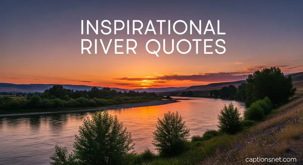 Inspirational River Quotes