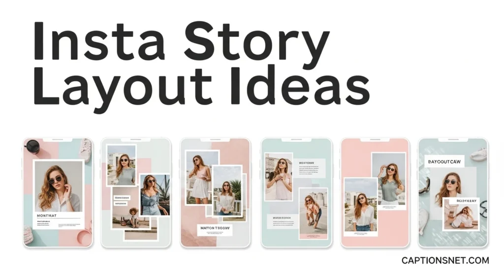 Insta Story Layout Ideas
