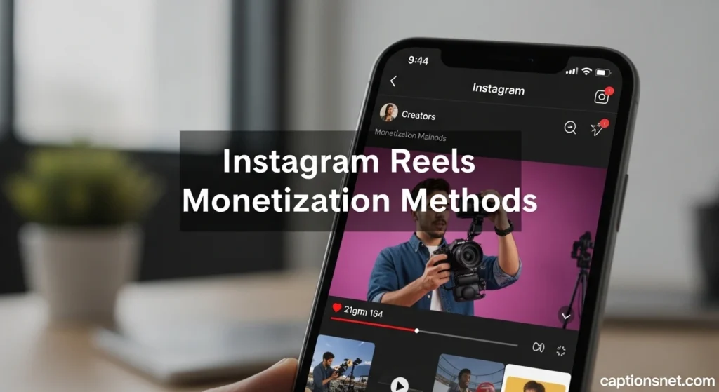 Instagram Reels Monetization Methods