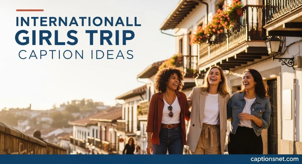 International Girls Trip Caption Ideas