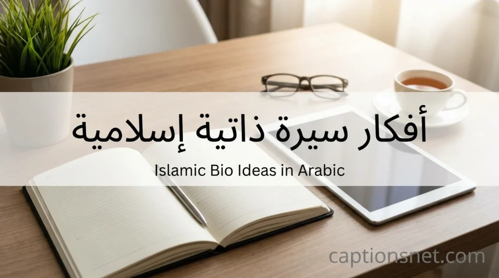 Islamic Bio Ideas in Arabic