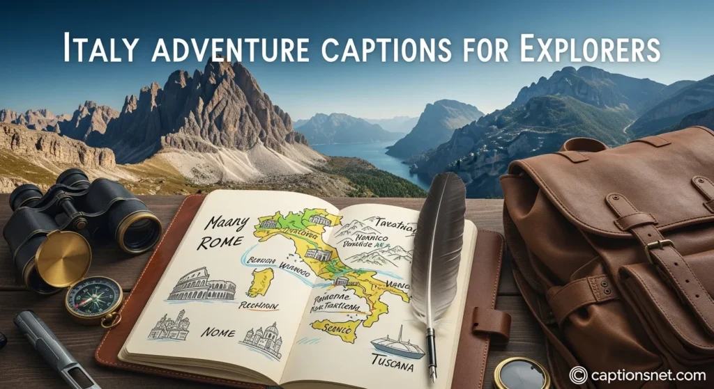 Italy Adventure Captions for Explorers