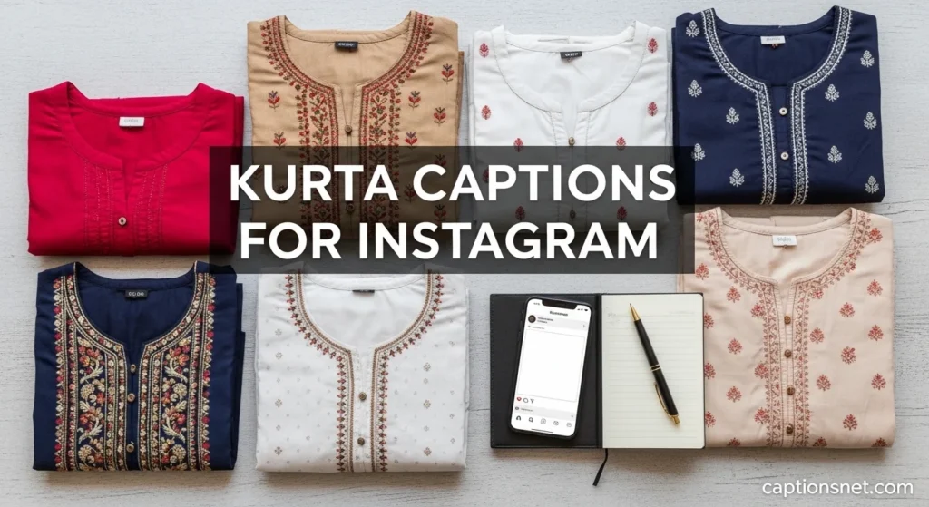 Kurta Captions for Instagram