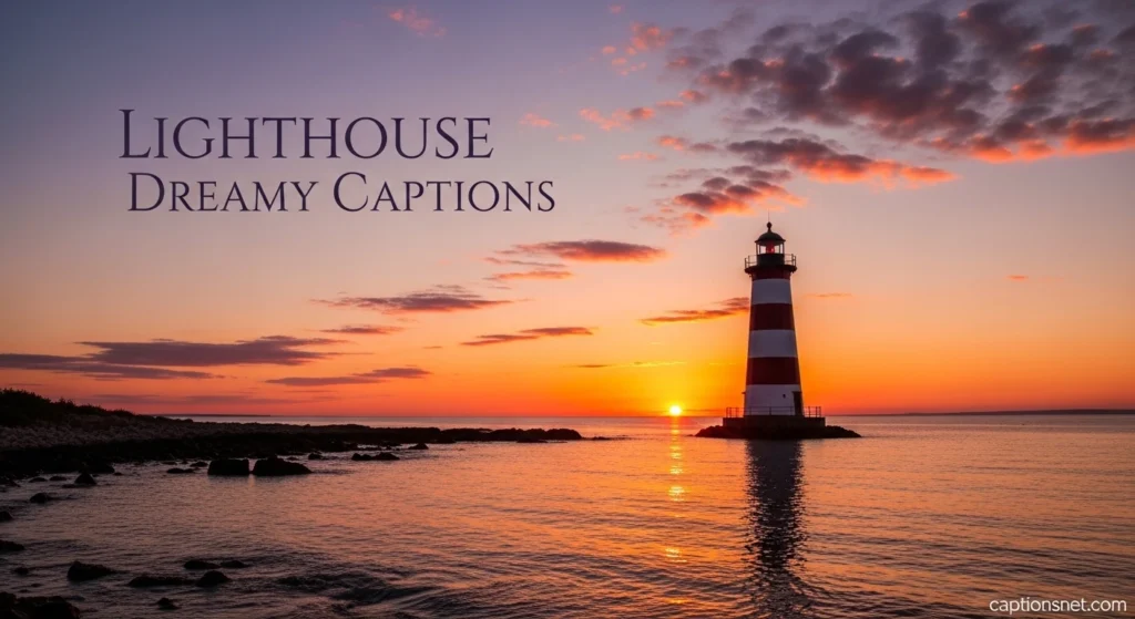Lighthouse Dreamy Captions