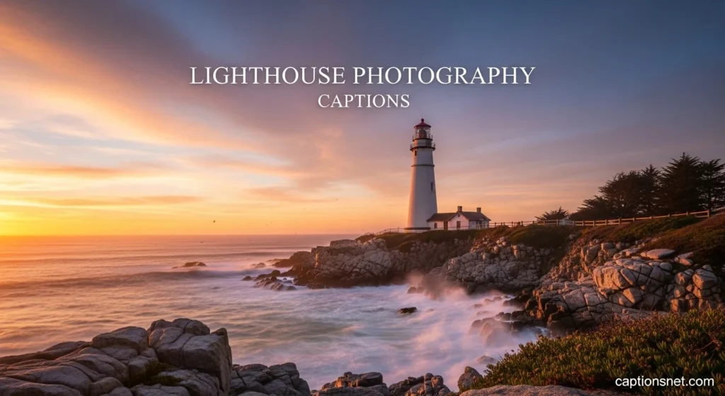 Lighthouse Photography Captions
