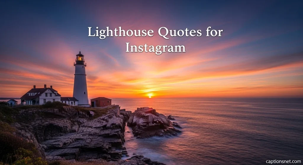 Lighthouse Quotes for Instagram