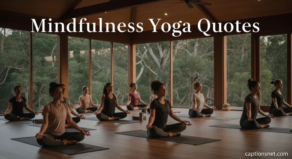 Mindfulness Yoga Quotes
