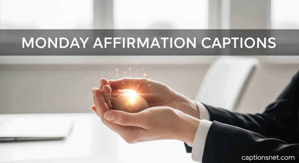 Monday Affirmation Captions