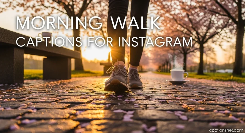 Morning Walk Captions for Instagram