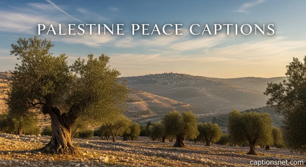 Palestine Peace Captions