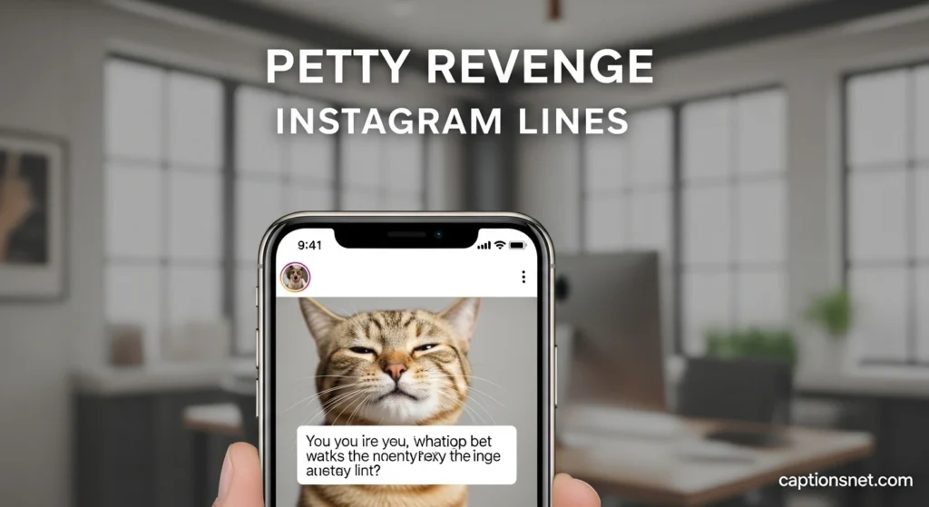 Petty Revenge Instagram Lines