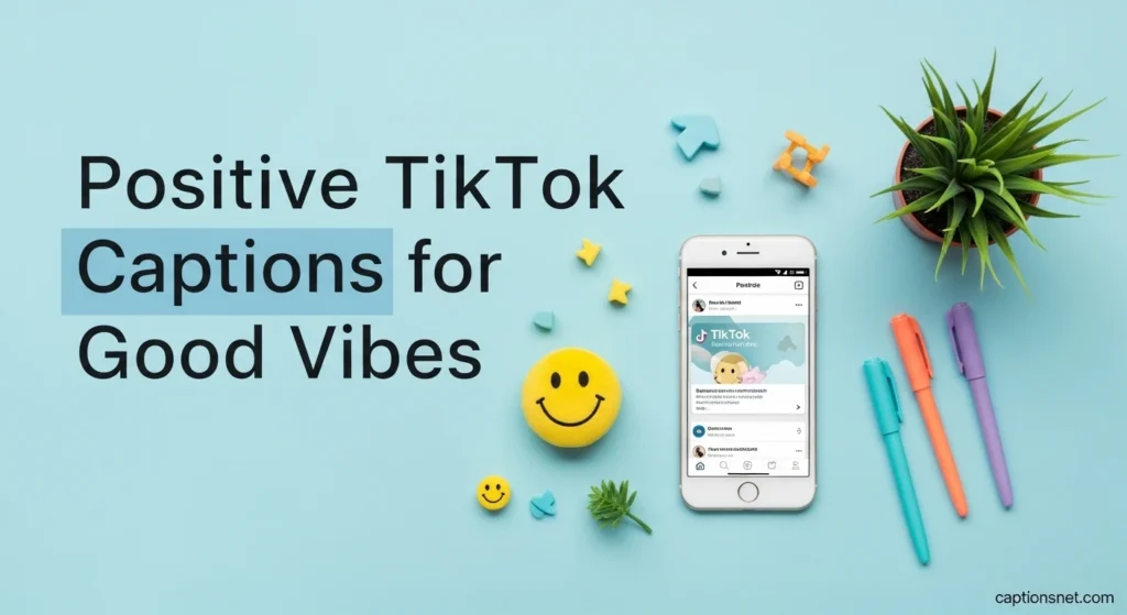 Positive TikTok Captions for Good Vibes
