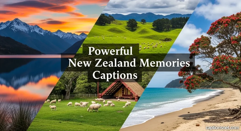 Powerful New Zealand Memories Captions
