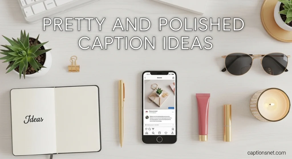 Pretty and Polished Caption Ideas