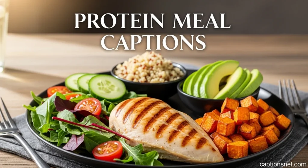 Protein Meal Captions