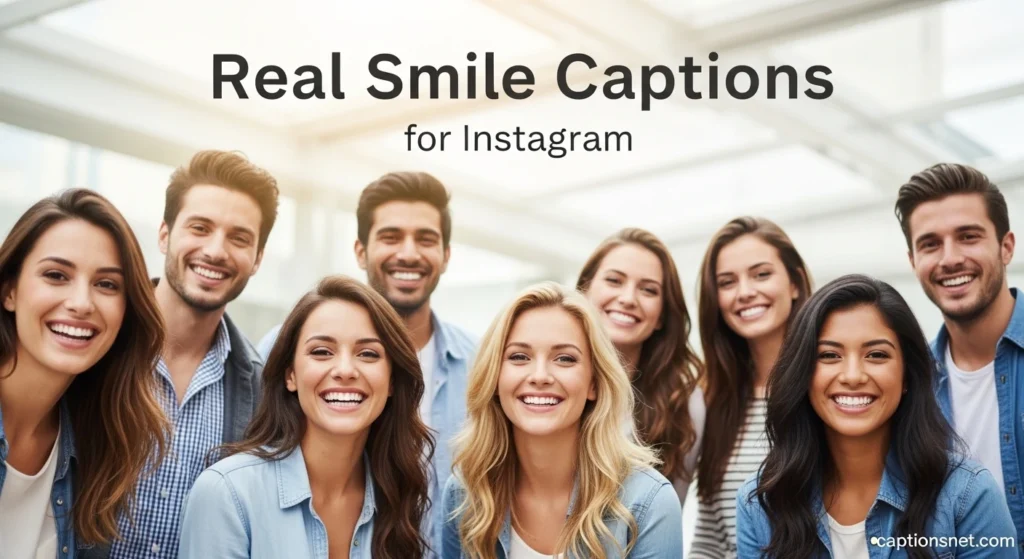 Real Smile Captions for Instagram