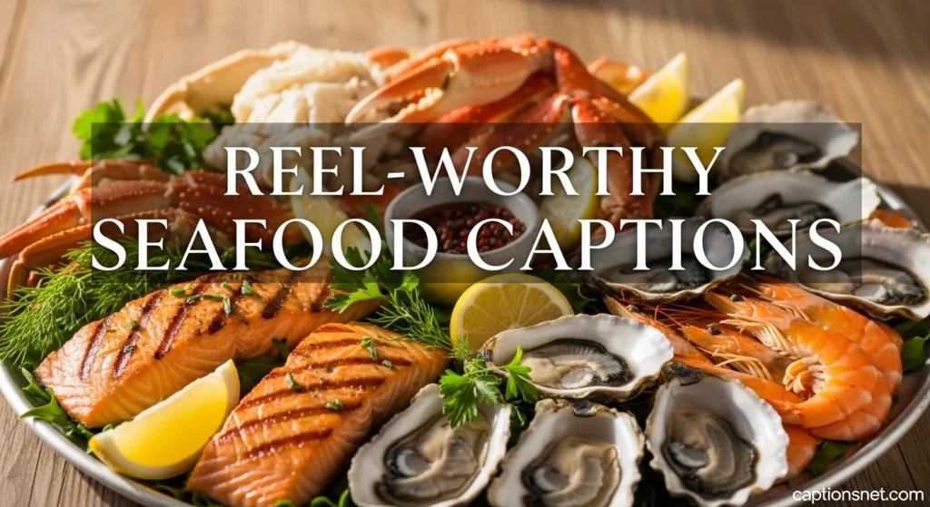 Reel-Worthy Seafood Captions