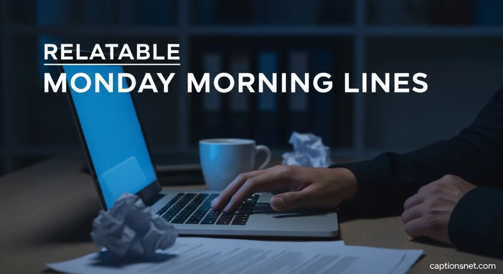 Relatable Monday Morning Lines