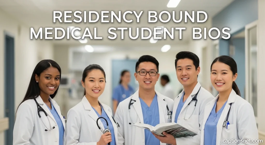 Residency Bound Medical Student Bios