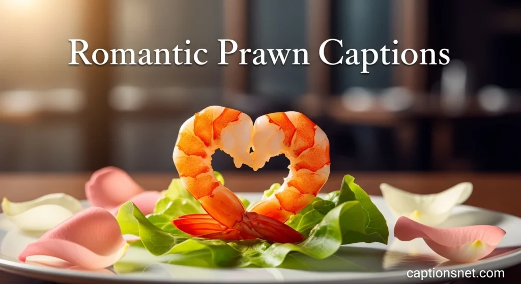 Romantic Prawn Captions