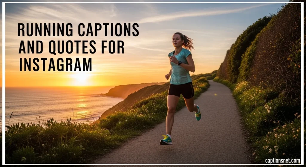 Running Captions and Quotes for Instagram