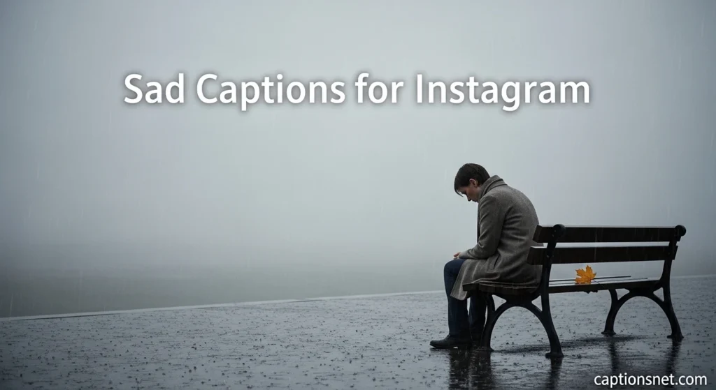 Sad Captions for Instagram