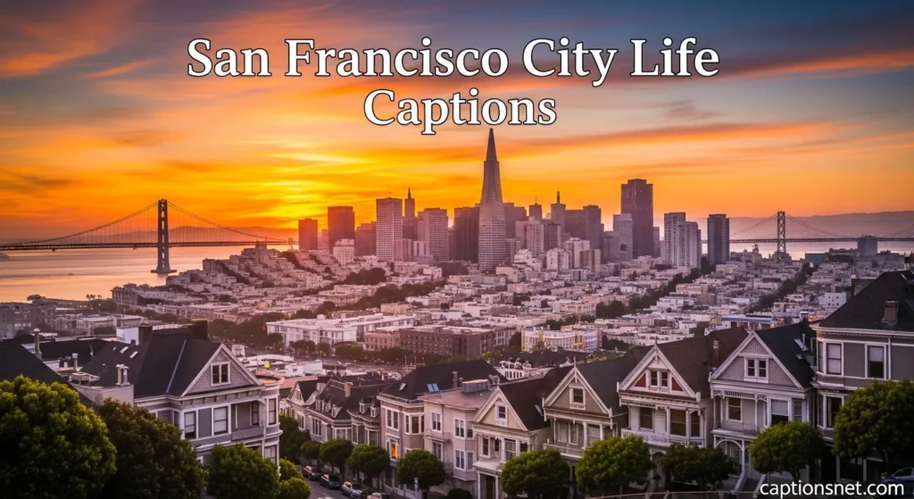 San Francisco City Life Captions