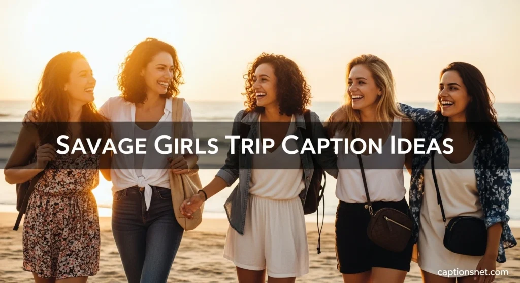 Savage Girls Trip Caption Ideas
