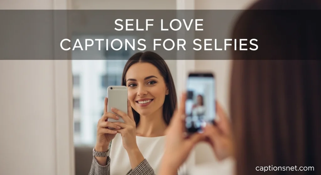 Self Love Captions for Selfies