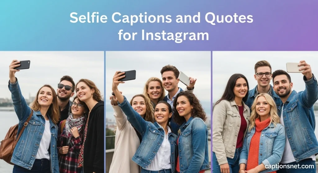Selfie Captions and Quotes for Instagram