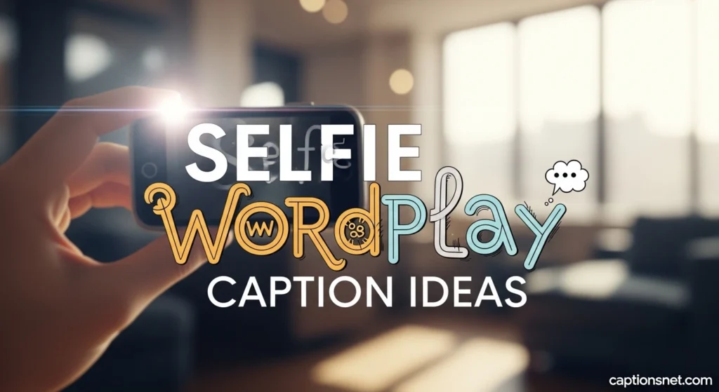 Selfie Wordplay Caption Ideas