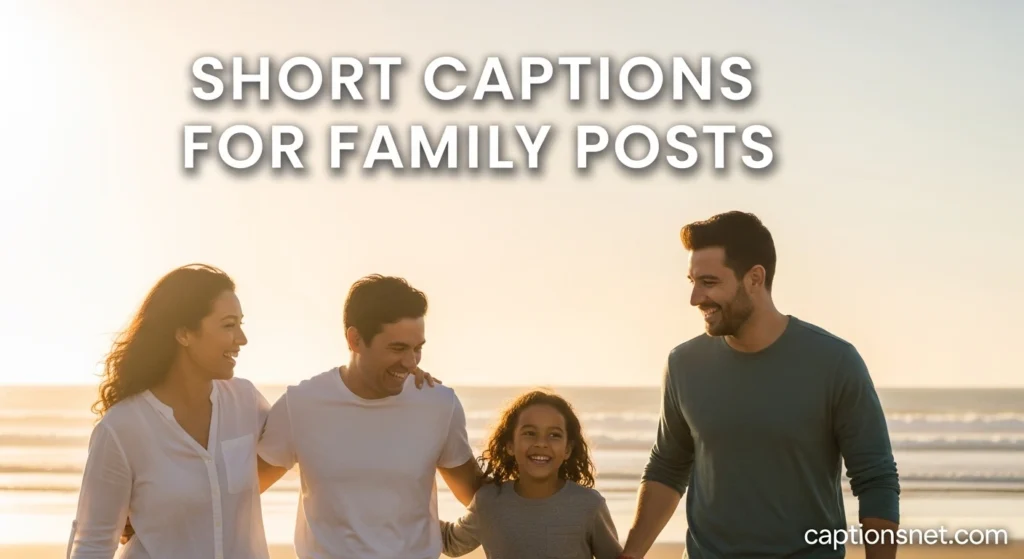 Short Captions for Family Posts