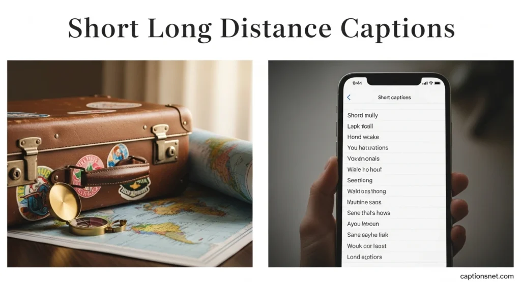 Short Long Distance Captions