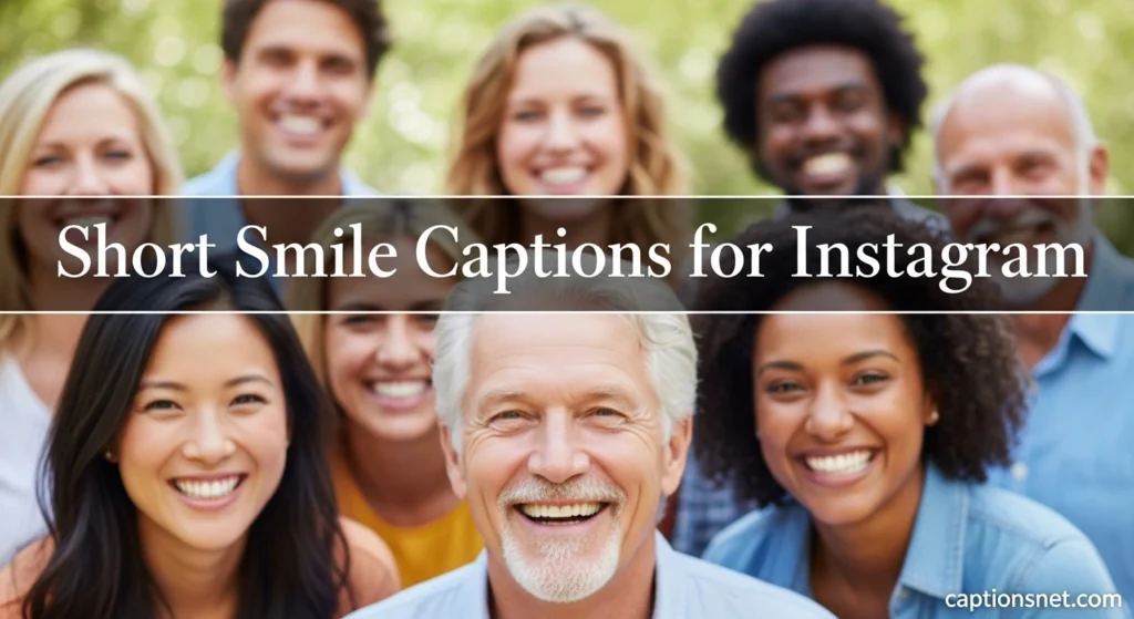 Short Smile Captions for Instagram