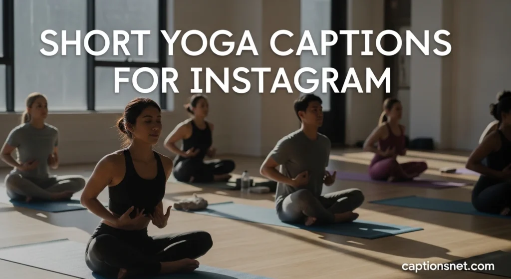 Short Yoga Captions for Instagram